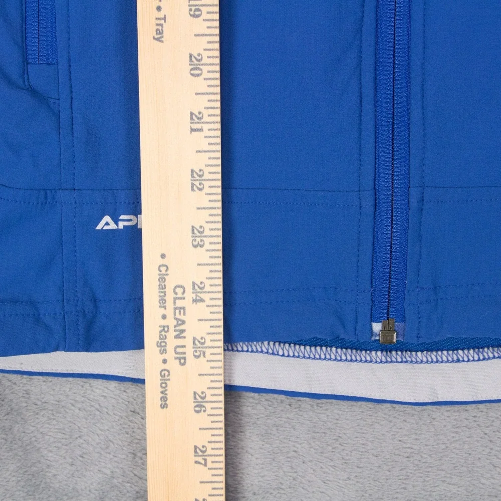 The North Face Flight Series Apex Bionic Vest Mens M Blue Softshell Full Zip